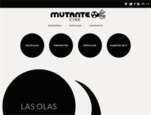 Tablet Screenshot of mutantecine.com